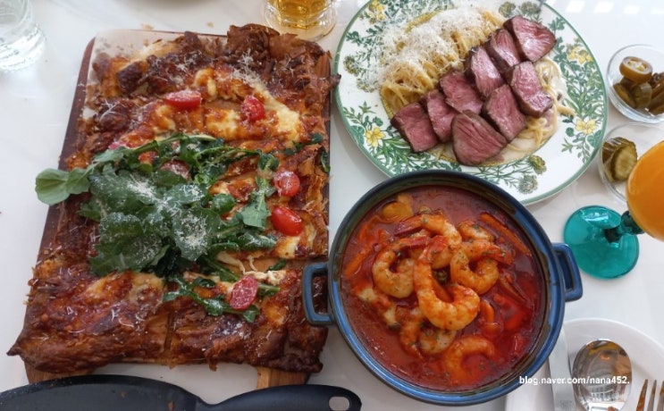  성내동 점심 맛집 피스트 올림픽공원맛집 살치스테이크 트러플 크림파스타 추천