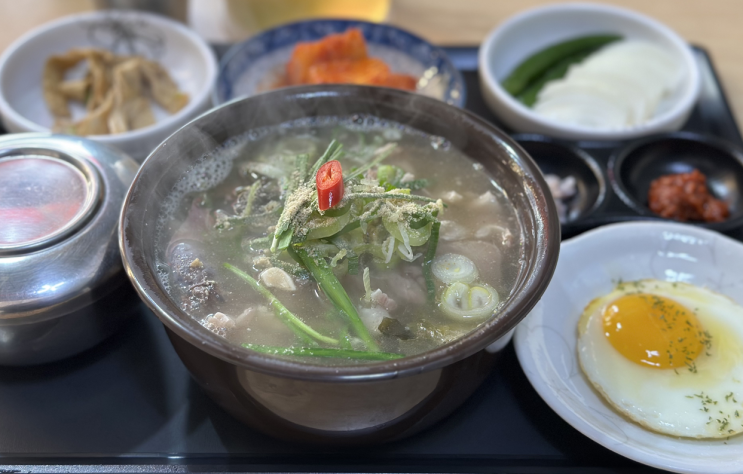 의외의 만족, 건대 국밥맛집 | 한사바리해장국