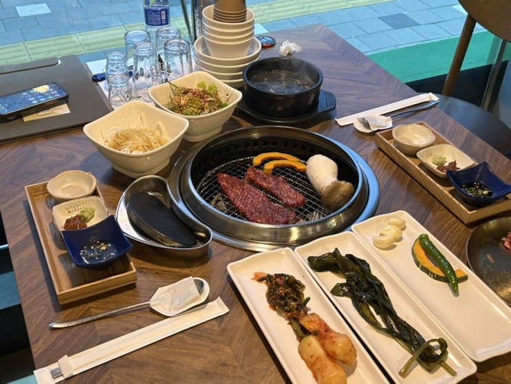  한우갈비맛구이 맛있는 천안 정육 식당 미스터한우