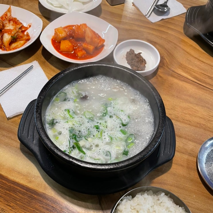[강원도 진부] 소머리<b>국밥</b> 맛집, <b>평창 한우 가마솥</b> 소머리 <b>국밥</b>