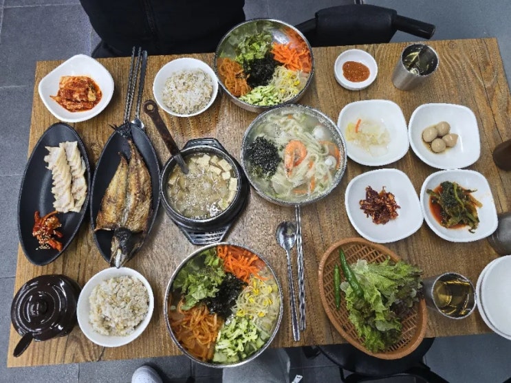  구미 인동 한식 맛집 <다온 보리밥> 점심 강추