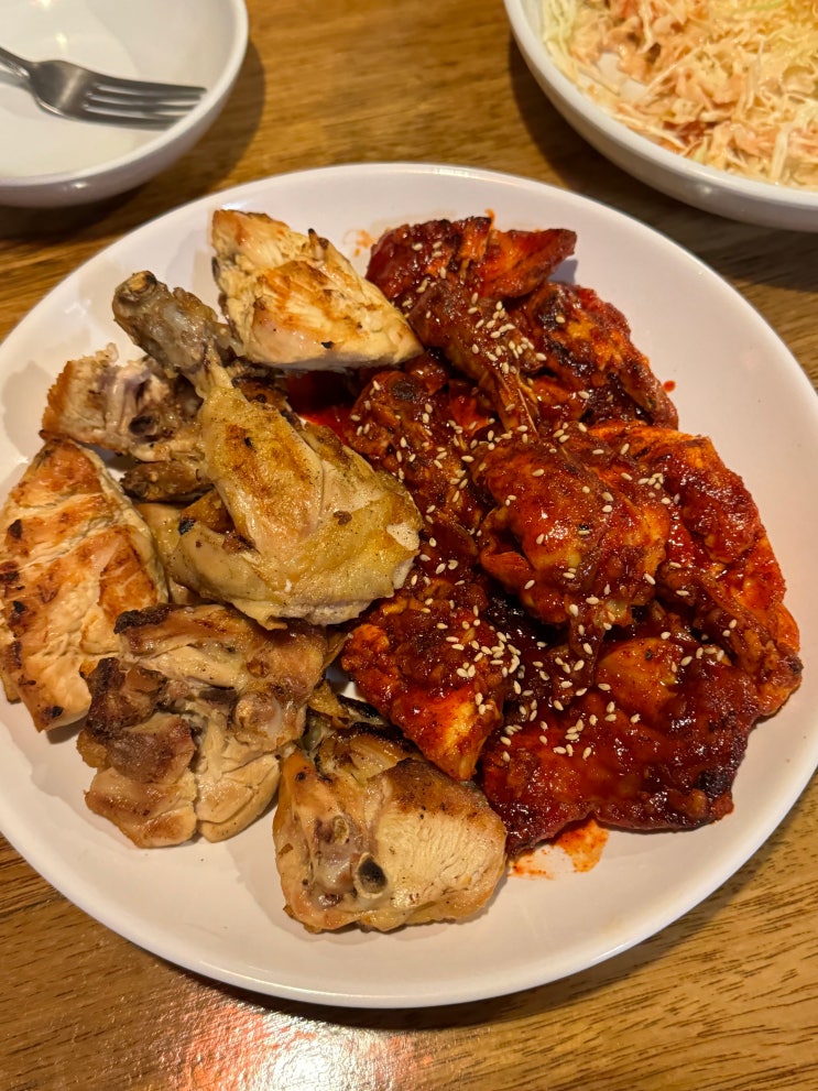  신논현 금강바베큐 숯불 구운치킨 맛집 퇴근후 강남 회식장소 추천