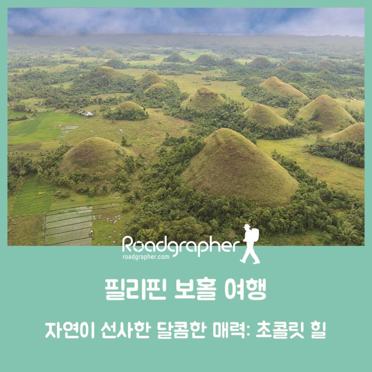 자연이 선사한 달콤한 매력: 초콜릿 힐스 / 필리핀 보홀 자유 여행