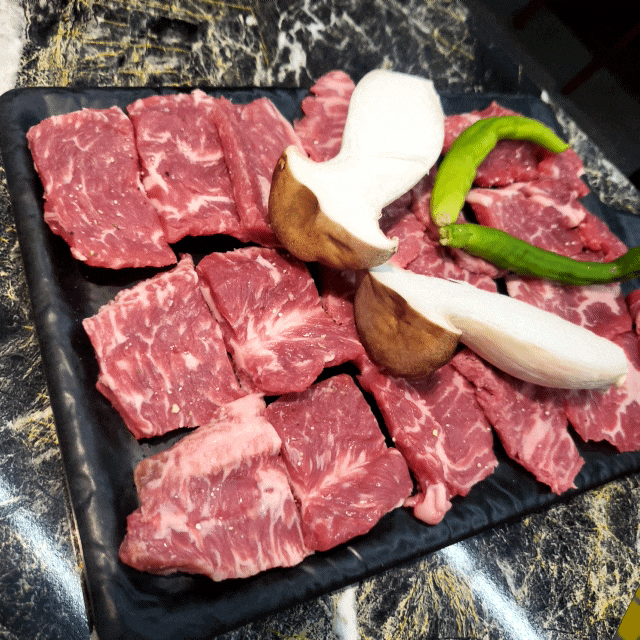  부산 명지 놀이방있는 고기집  팔우장 (달콤세트 솔직후기)