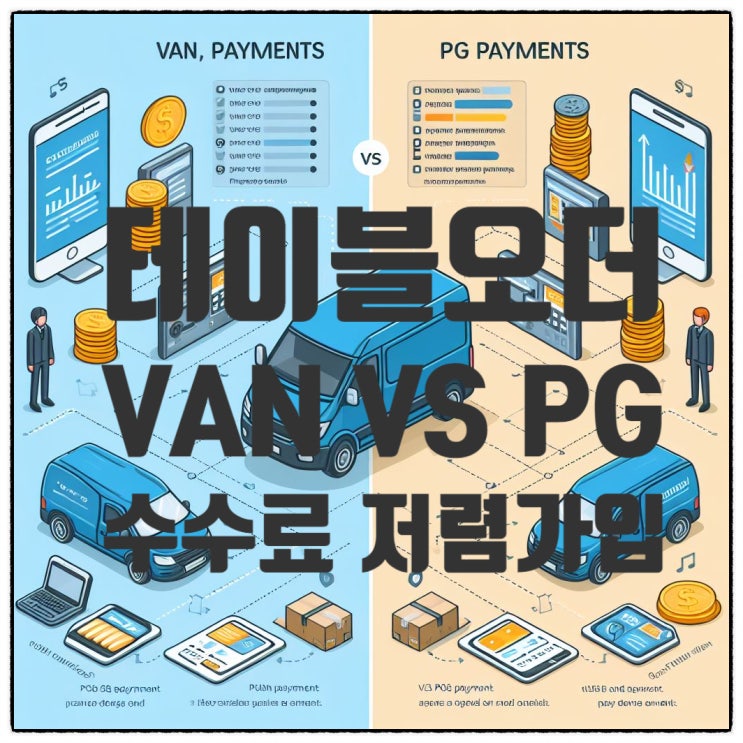  VAN결제와 PG결제의 차이점