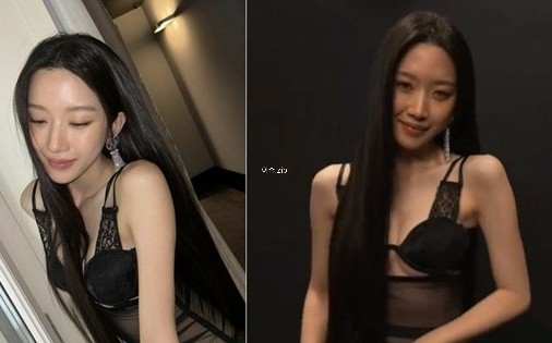 <b>문가영</b> 언더붑 의상 화제 nct 도영 밀라노 패션쇼