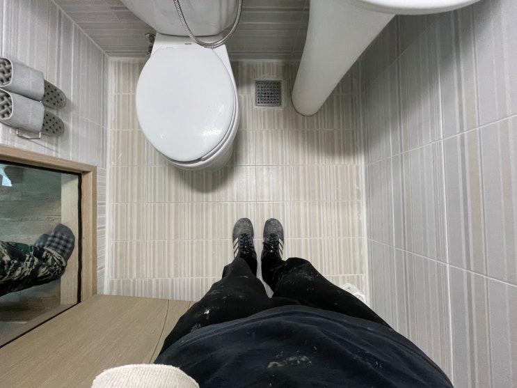 분당구 방수 업체 | 아파트 화장실 누수를 간단한 방수로 해결한 사례!