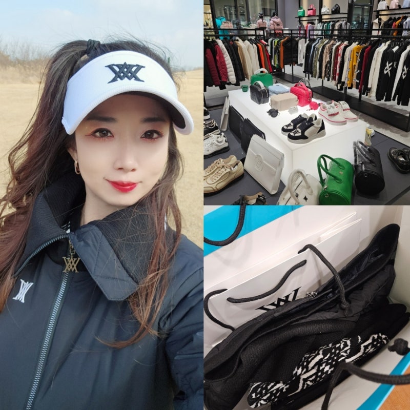 어뉴골프웨어 송도 현대 아울렛에서 구입하고 봄 라운딩 다녀왔어요 어뉴골프 아울렛 가격