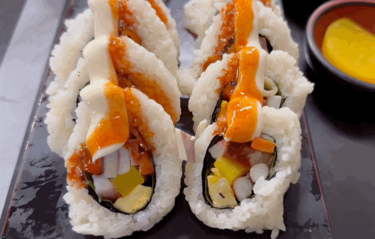  청주 오징어김밥 쇼킹 그 자체