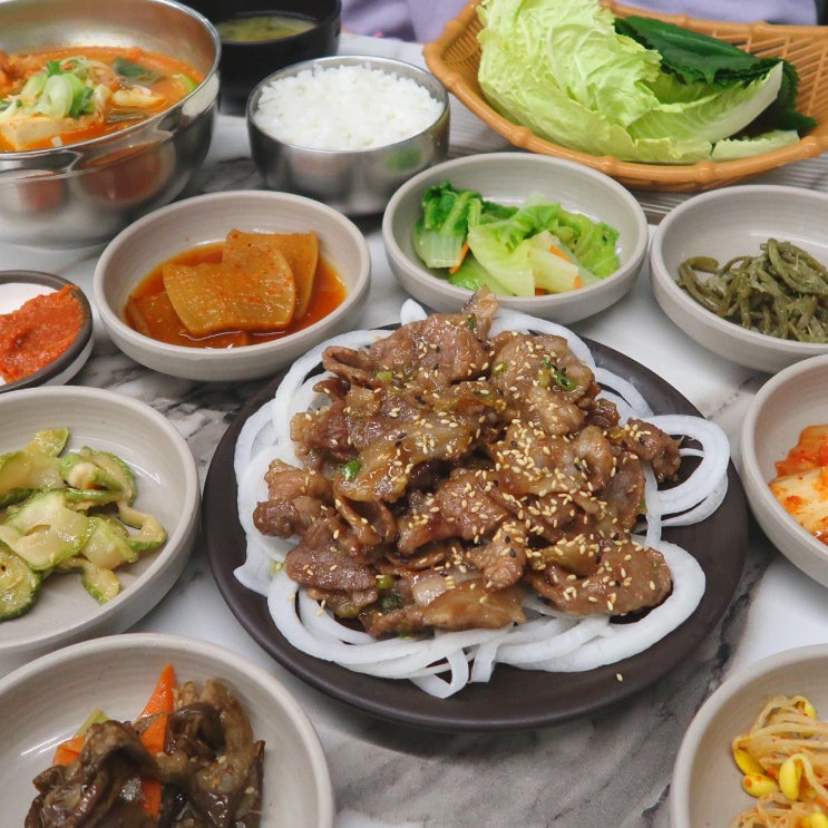  광주 무등산 맛집 제주밥상 광주호 소쇄원 근처 불고기