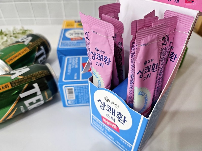 큐원 상쾌환, 술자리필수템 상쾌환스틱 신제품 숙취해소제품 추천 : 네이버 블로그