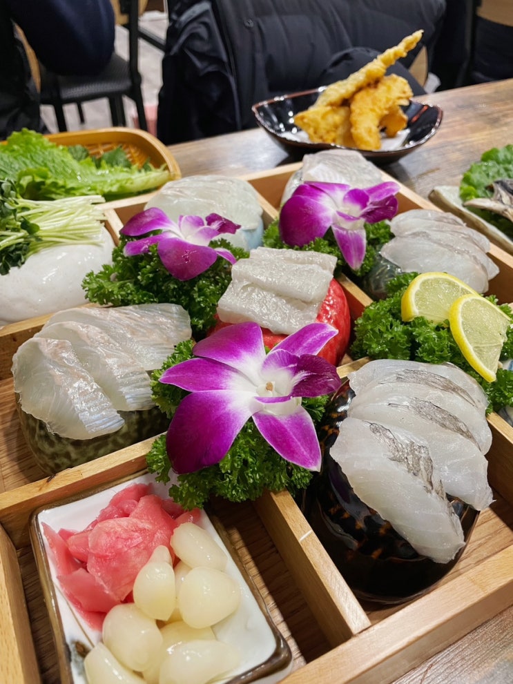  성남 남한산성입구횟집 어장관리:) 어장사시미세트 2인 후기