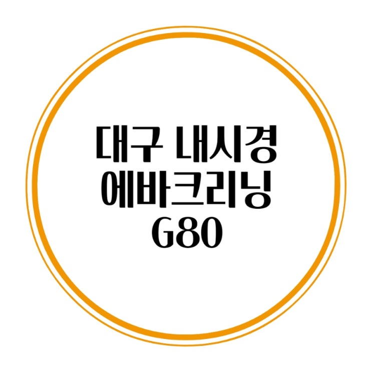  대구 에바크리닝 내시경에바클리닝 제네시스 G80 시큼한냄새제거