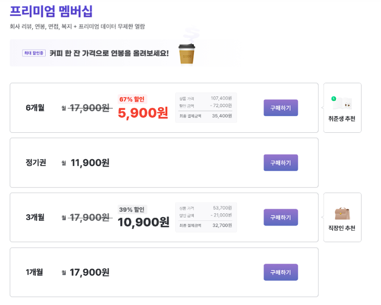  신입생 꿀팁! 잡플래닛(기업리뷰) 무료 이용 가능