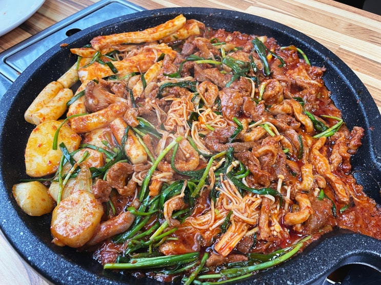  경기도 이천오리고기 맛집 오리주물럭이 맛있는 느티나무집