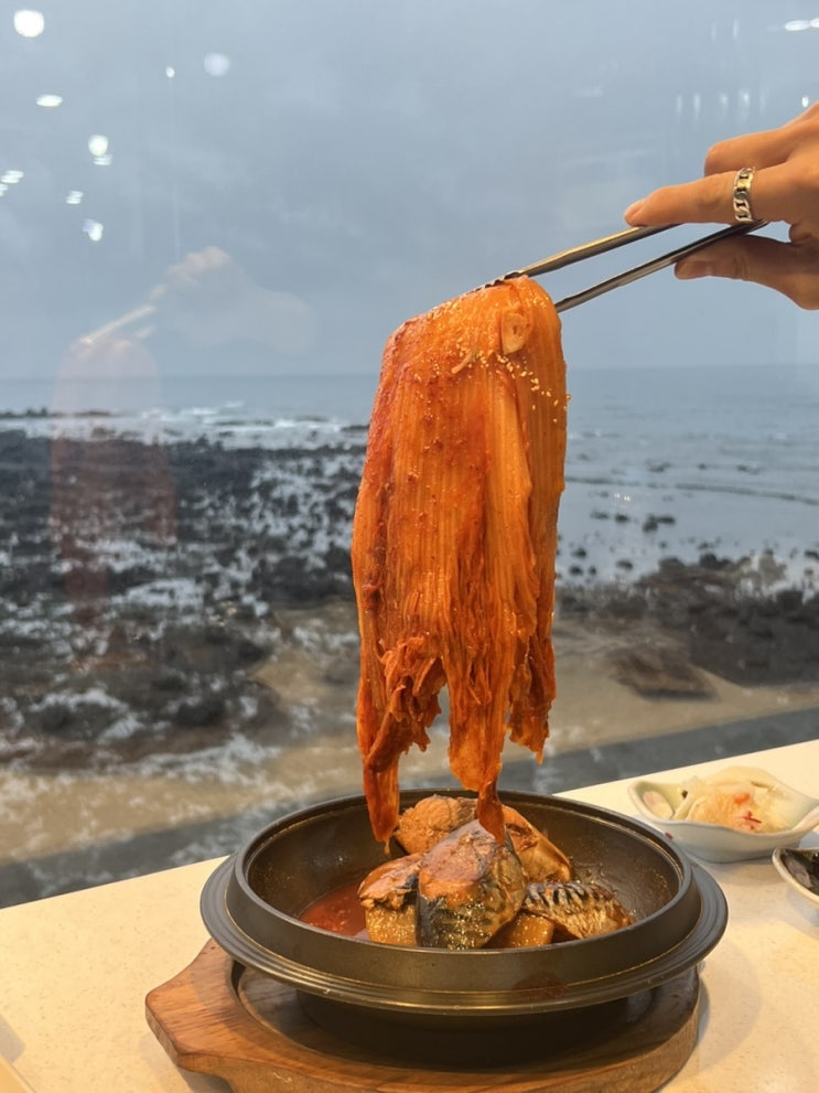  제주시 맛집 제주도 올때마다 먹는 묵은지 고등어쌈밥이 맛있는 이춘옥원조고등어쌈밥 제주애월본점