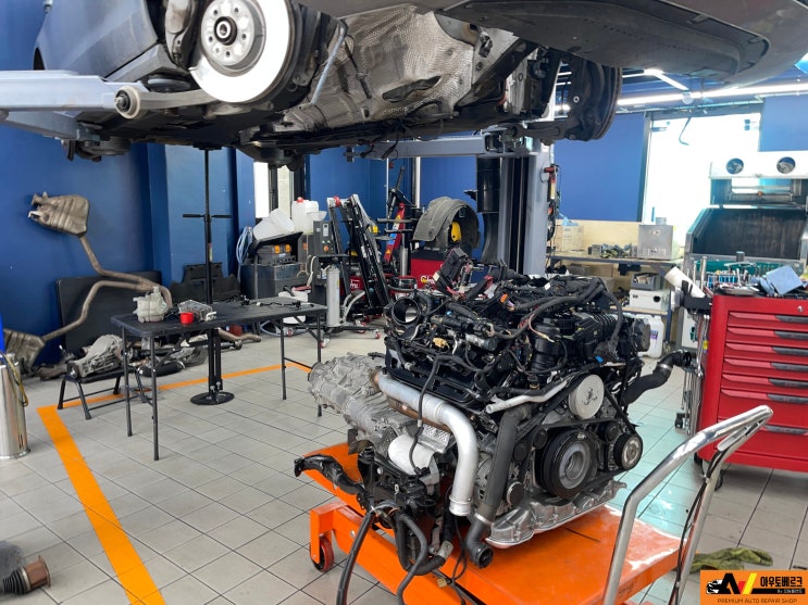  아우디 A6 TDI ㅣ엔진 리빌드ㅣ엔진 오일 팬ㅣ타이밍 체인 커버ㅣ프런트 커버ㅣ다산수입차정비ㅣ구리수입차정비ㅣ갈매수입차정비ㅣ덕소수입차정비ㅣ