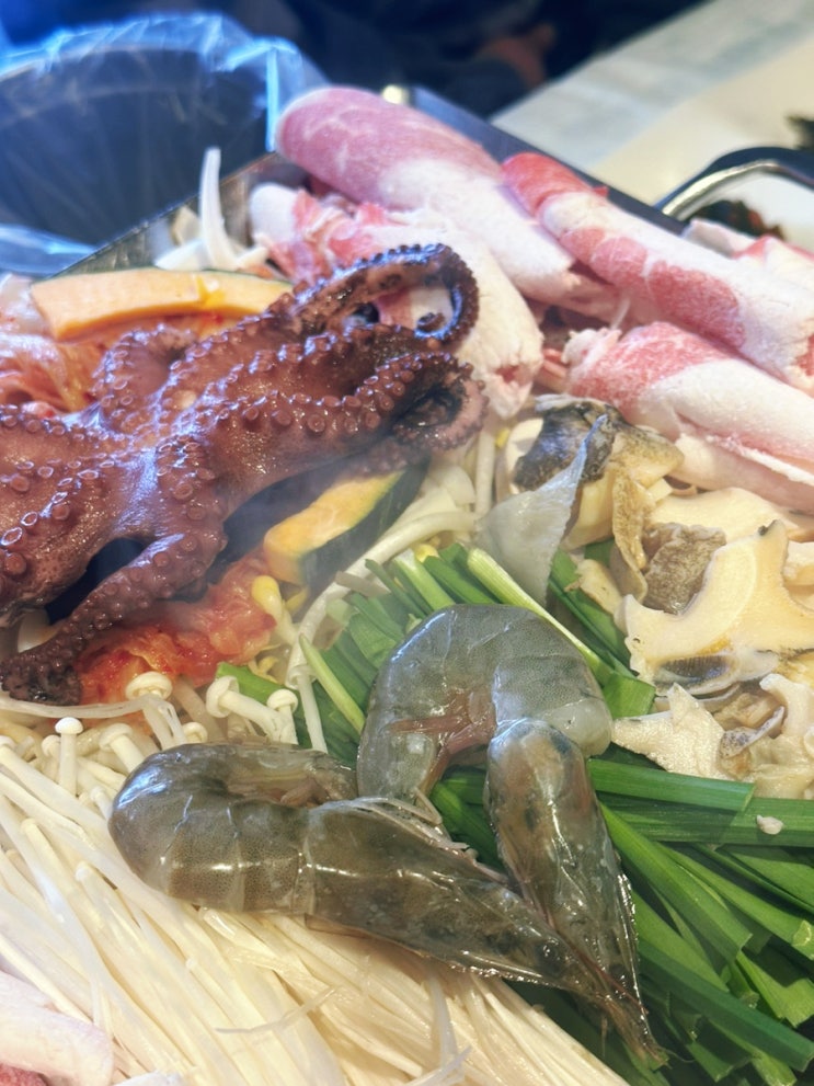  여수 낭만포차거리 낭만24포차, 돌문어삼합 맛집 여기였네!