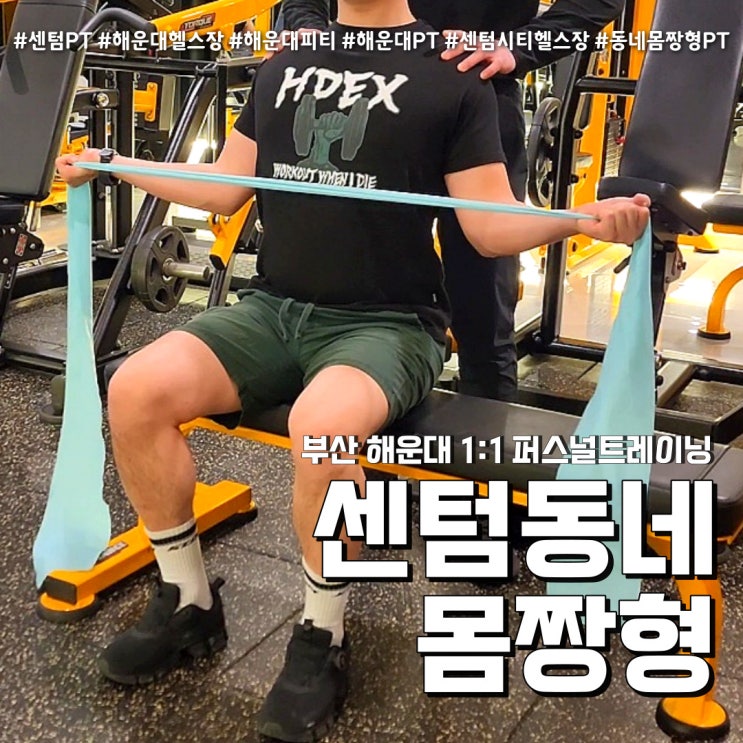  해운대헬스장 동네몸짱형피티(feat. 1:1 맞춤형 센텀PT 후기 )