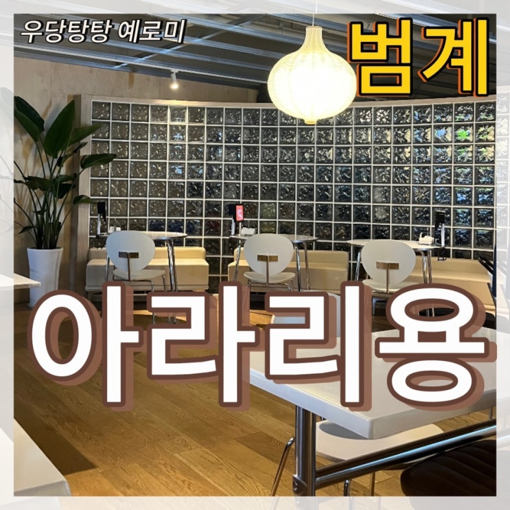  아라리용 / 안양애견동반 가능한 범계술집추천 다양한 주류있는 곳