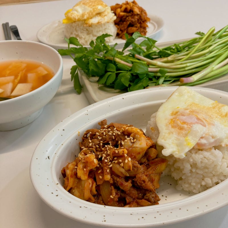 편스토랑 어남선생 류수영 레시피를 활용한 오징어 삼겸살 볶음 (aka. 오삼불고기)