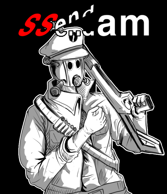  낙서만화 SSendam 에이전트 오렌지