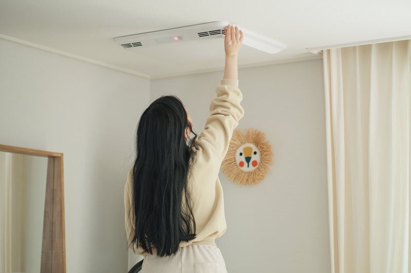 힘펠 환풍기 청소 셀프로 하기 himpel 필터 세척 (HRD-100C)