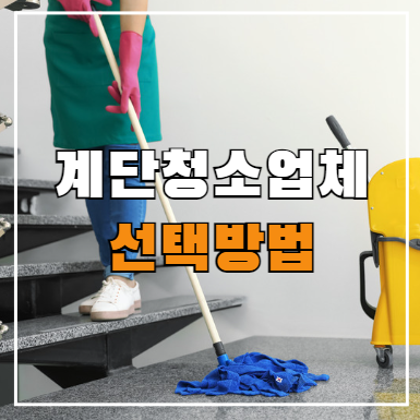 평택 계단청소 업체 정기청소 진행방법 및 비용 견적 필독!