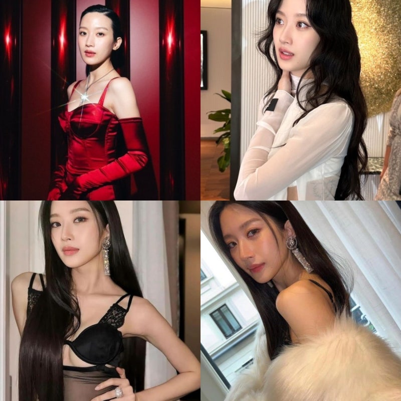 문가영 돌체앤가바나 글로벌 앰버서더 드레스 모음zip