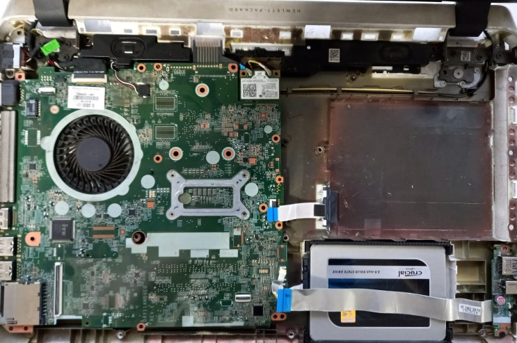  분당 컴퓨터 HP 서비스센터 HP 15-p253TU N8617PA 노트북 SSD 업그레이드
