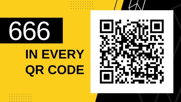  자유마을 카드 발급 및 사용은 666 짐승의 표를 받는 것 [QR = 666]