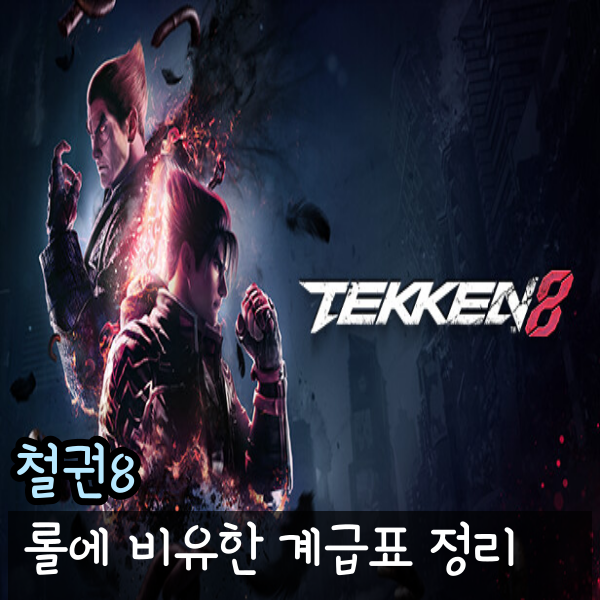  철권8 계급표 티어표 등급 랭크 랭킹 단수 점수 정리