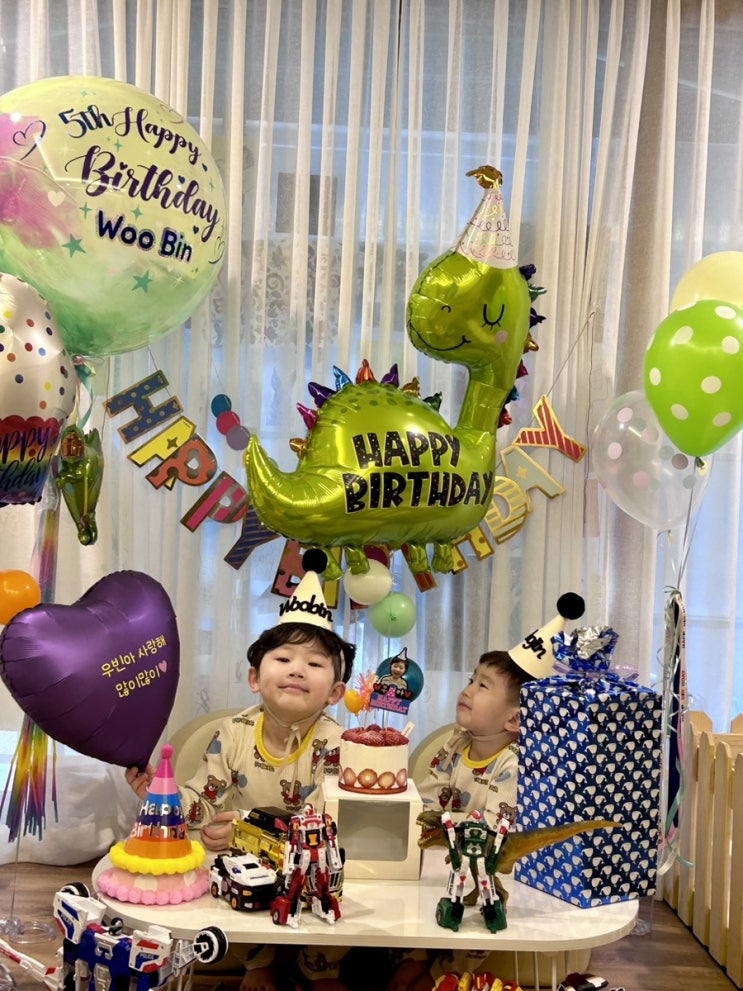  분당 레터링풍선의 신 :: 유니벌룬스 5살 6살 생일 대환장파티
