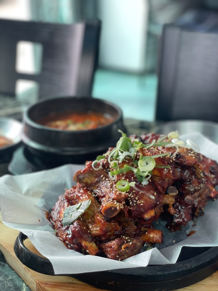 대구 군위 신등갈비 화본역 사유원 근처 맛집