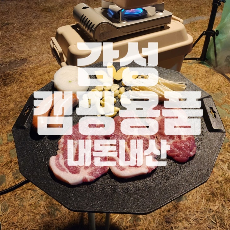  감성 캠핑용품의 개미지옥에 빠지다 <그리들,스토브>