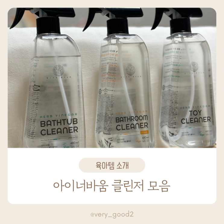  아기 있는 집 필수템 아이너바움 토이클리너