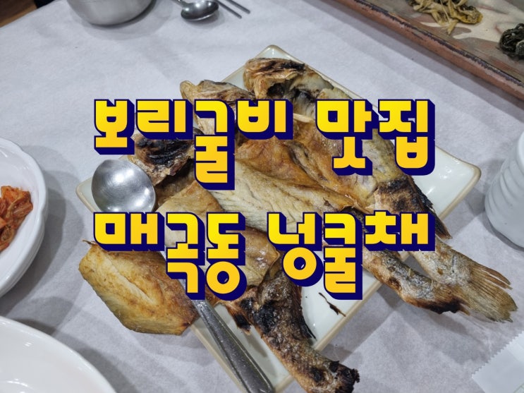 [광주 북구 생선구이 맛집] 부모님 모시고 가기 좋은 식당 넝쿨채 추천
