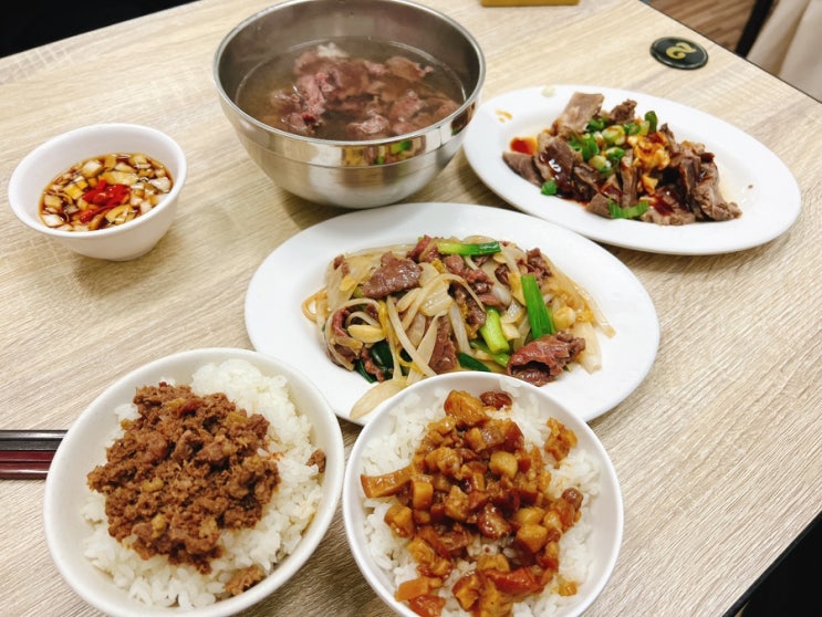  타이난 우육탕맛집 추천 阿財牛肉湯, 鬍鬚忠牛肉湯 |2024 타이난등불축제 | 타이난디저트맛집 추천