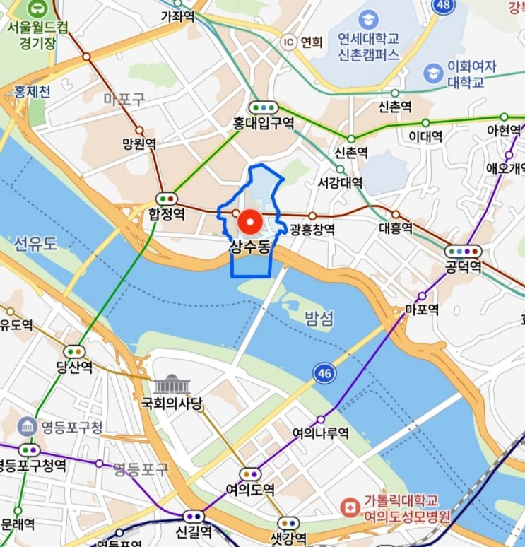  마포구 상수동 아파트 실거래가 흐름 살펴보기