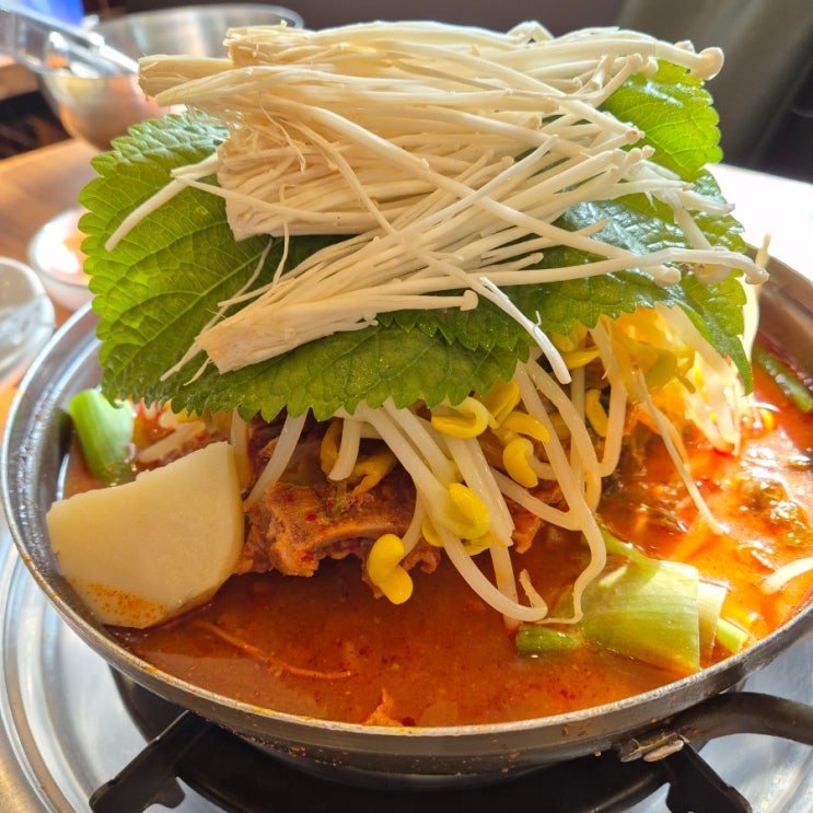 [서울 서초구] 신사골감자탕 신사점 : 신사역 감자탕 맛집 (24시간 영업)