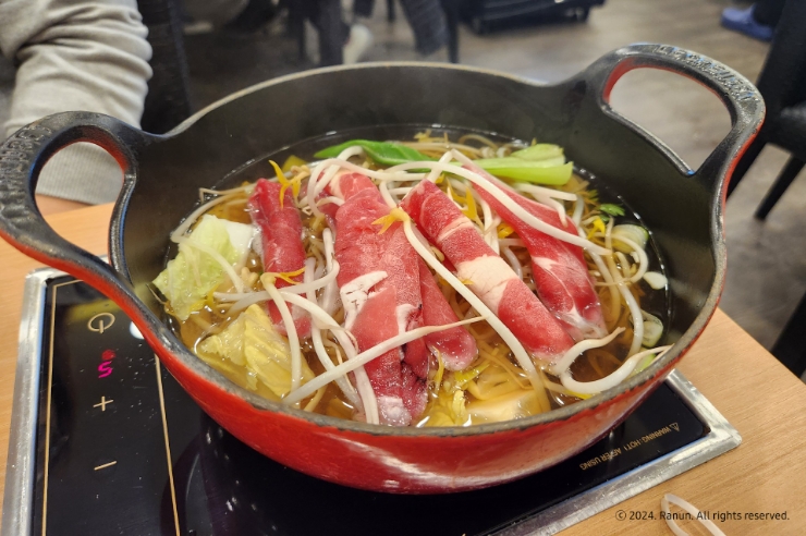  명학역 안양아트센터 맛집 회식 추천 '부엉이샤브 스키야키'