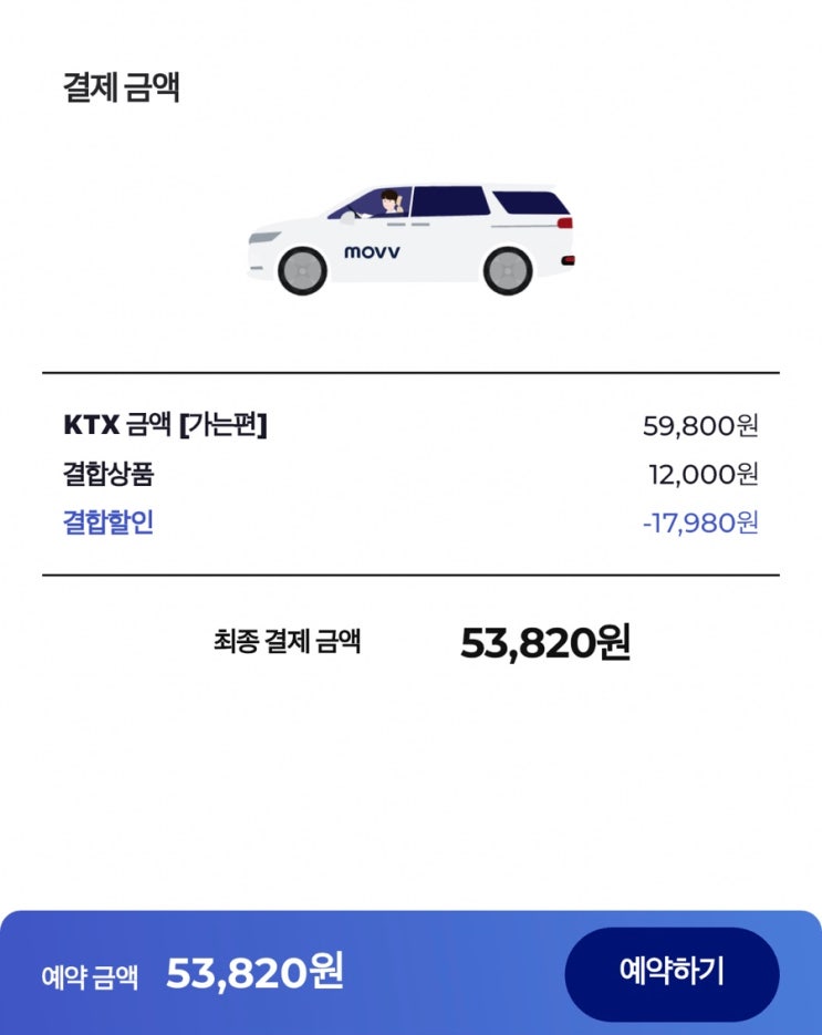  KTX 10% 할인예매 방법, 카카오T 이용권까지 주는 무브 어플 (프로모션 코드)
