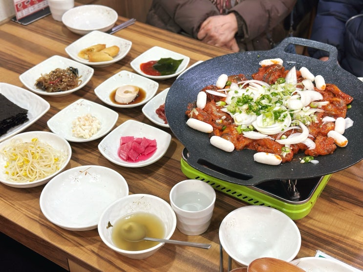  부천역 맛집 가족모임 명태어장 쭈갑골