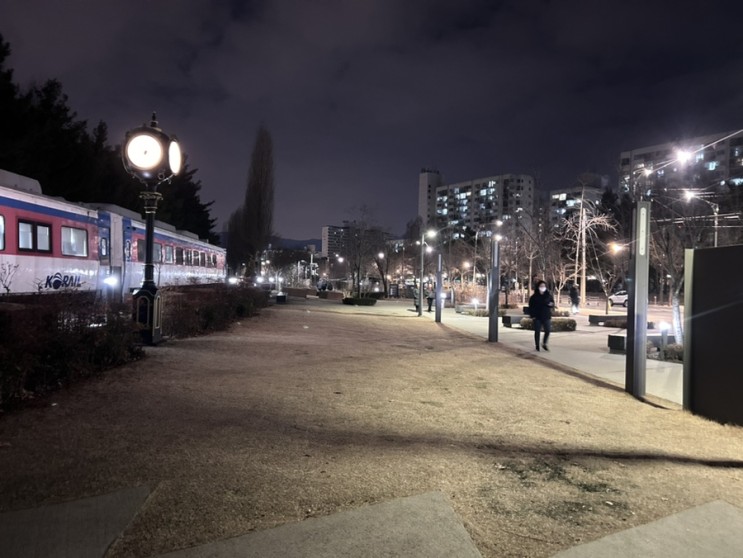  노원 하계동 공릉동 강아지 산책길 경춘선 따라 걷기