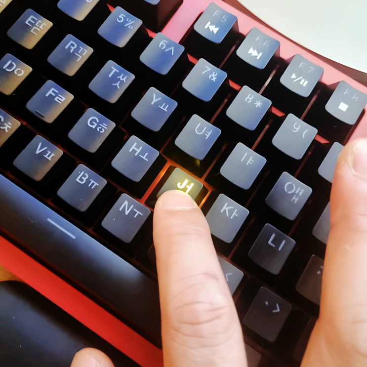 고가 게이밍키보드에 비교해도 괜찮은 앱코 적축키보드 HACKER K516 고가 게이밍키보드에 비교해도 괜찮은 앱코 적축키보드 HACKER K516
