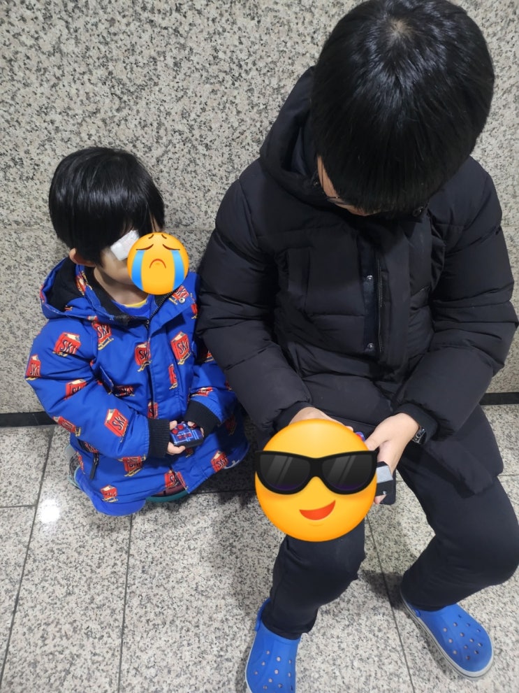  설 연휴의 악몽 아기 봉합 및 수술