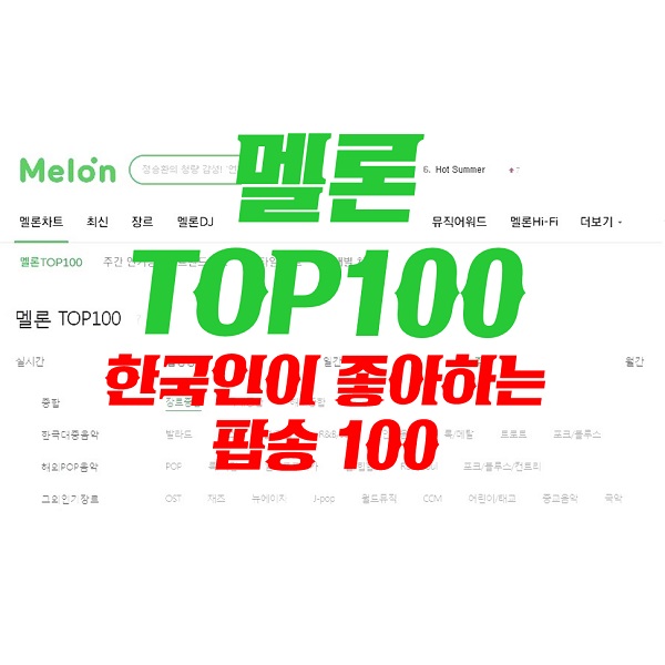 한국인이좋아하는팝송 100 멜론차트 TOP100 해외종합 최신인기팝송 순위 (2024년 2월 다섯째주) TOP10 곡정보