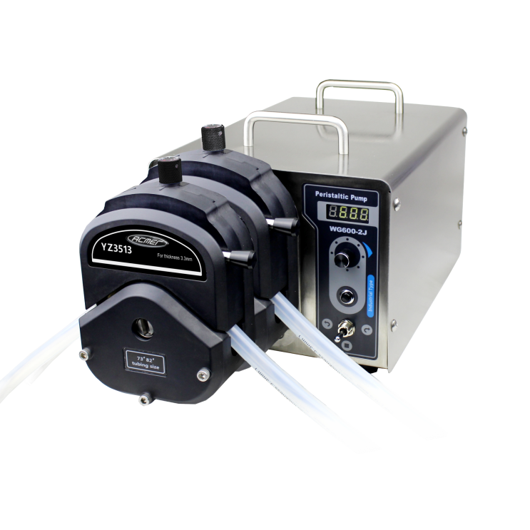  [ACMER] WG600-2J -12L급 Industrial peristaltic pump(대용량산업용튜빙펌프 RPM LED 표시)