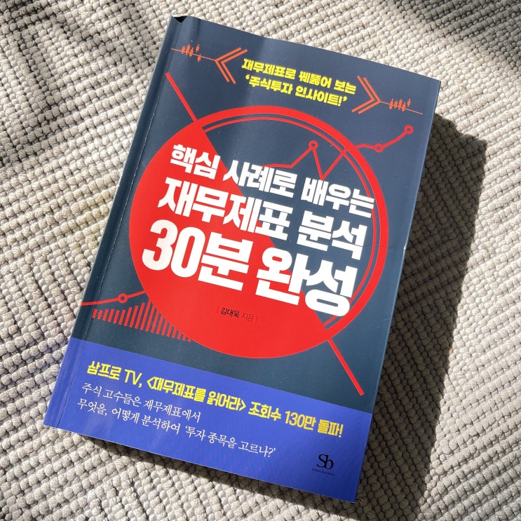  핵심 사례로 배우는 재무제표 분석 30분 완성 - 김대욱