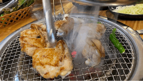 군산 산북동맛집, 닭 특수부위구이 숯불닭갈비 계고집